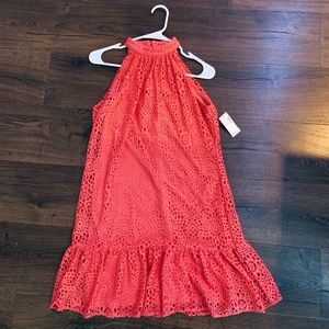 Nicole Miller — High Neck Dress